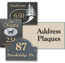 Address Plaques